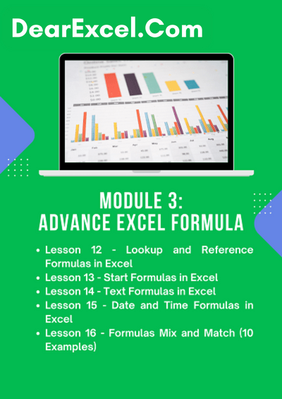 SkillUp Academy DearExcel.Com Module 3